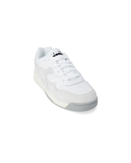 Diadora White Artificial Leather Sneaker