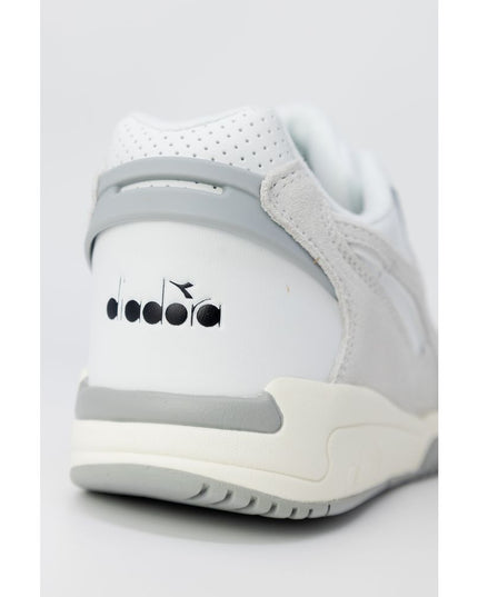Diadora White Artificial Leather Sneaker