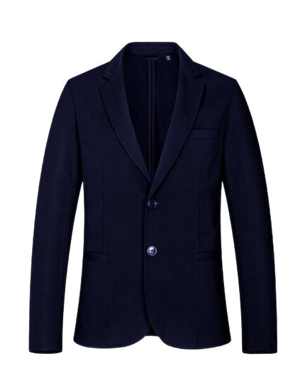 Armani Exchange Blue Viscose Blazer