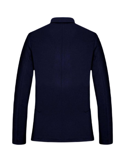 Armani Exchange Blue Viscose Blazer