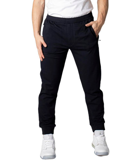 Armani Exchange Blue Viscose Skinny Pants