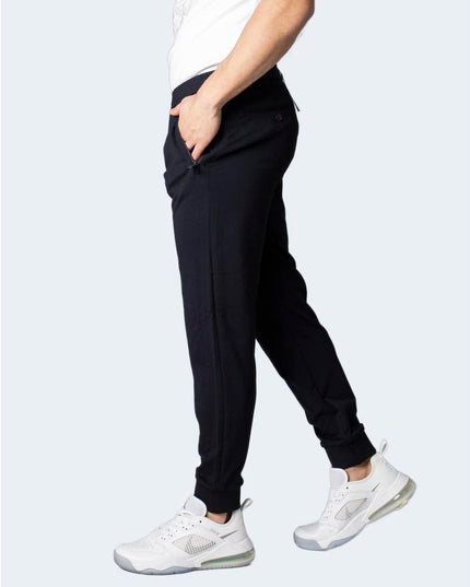 Armani Exchange Blue Viscose Skinny Pants