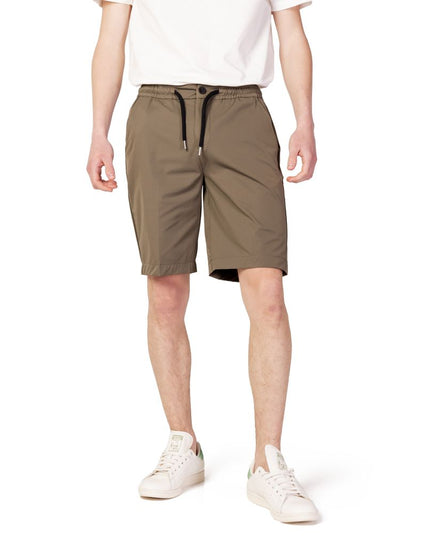 Suns Green Nylon Bermuda Shorts