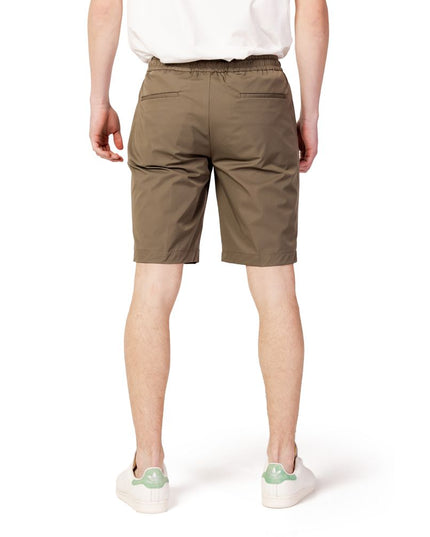 Suns Green Nylon Bermuda Shorts