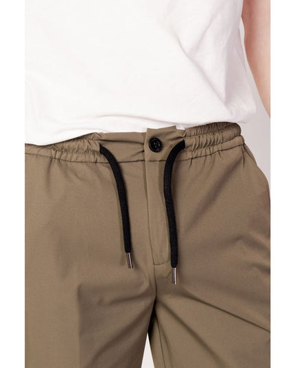 Suns Green Nylon Bermuda Shorts