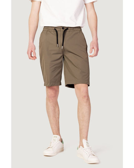 Suns Green Nylon Bermuda Shorts