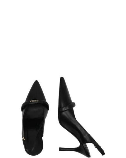 Furla Black Leather Pumps