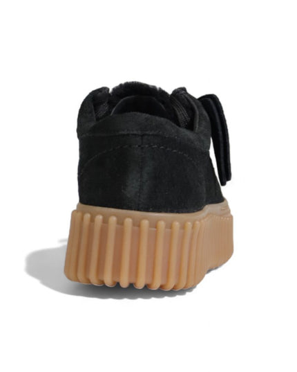 Clarks Black Sponge Platform Pumps