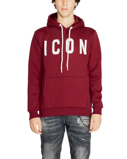 Icon Bordeaux Cotton Hoodie