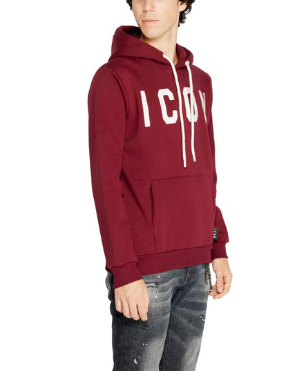 Icon Bordeaux Cotton Hoodie