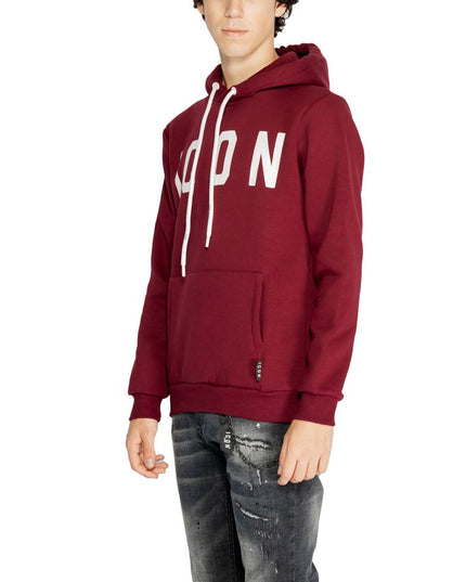 Icon Bordeaux Cotton Hoodie