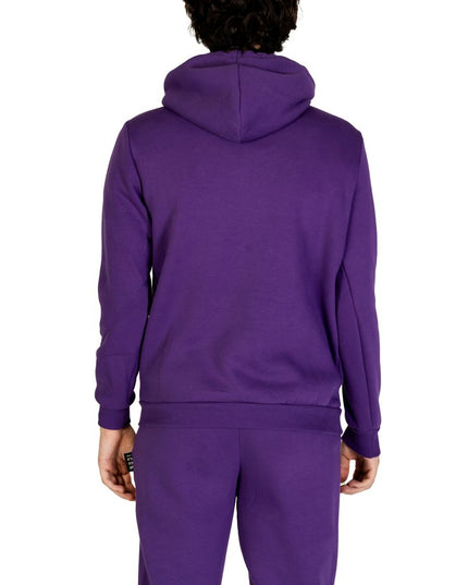 Icon Purple Cotton Hoodie