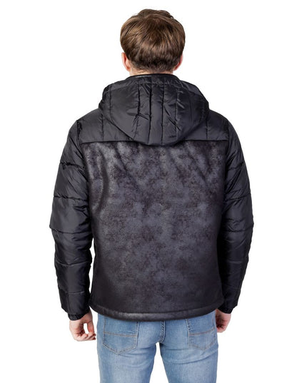 EA7 Emporio Armani Black Polyester Shell Jacket
