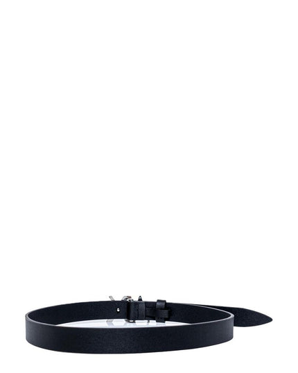 Armani Exchange Black Leather Belt