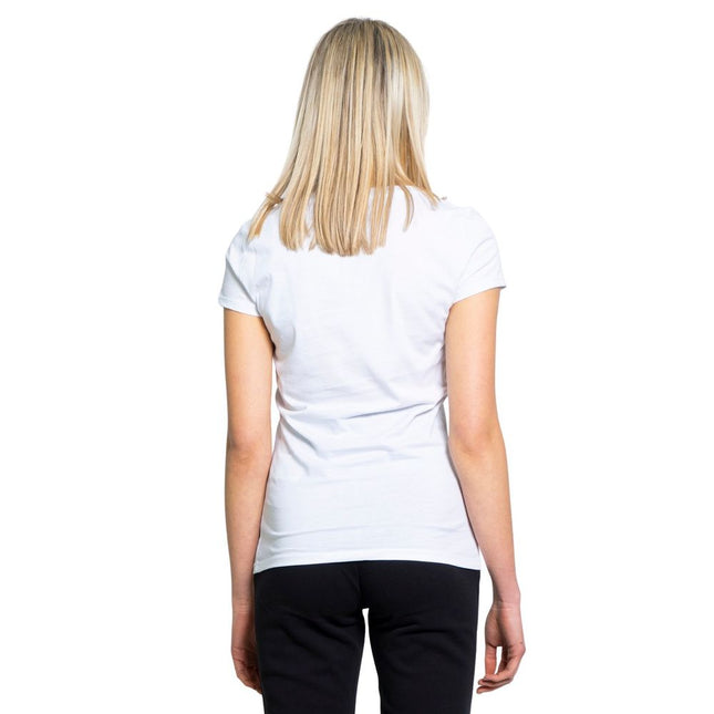 Armani Exchange White Cotton T-Shirt