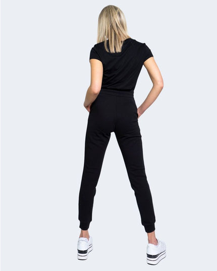 Armani Exchange Black Cotton T-Shirt