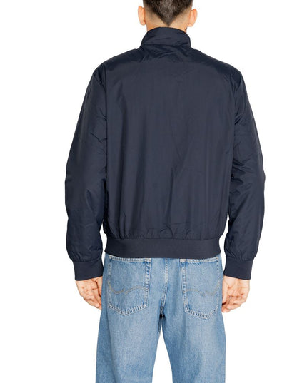 EA7 Emporio Armani Blue Polyamide Jackets And Coat
