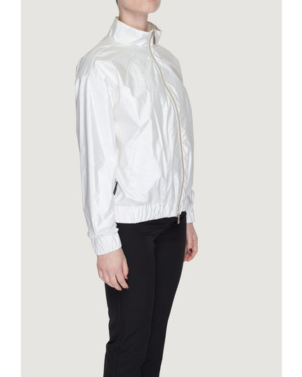 Suns White Polyester Shell Jacket