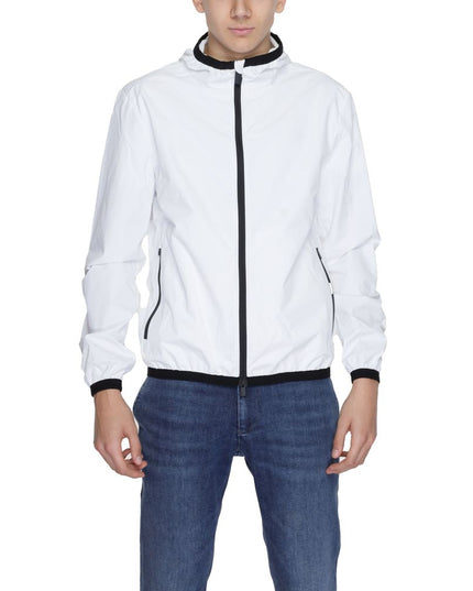 Suns White Polyester Shell Jacket