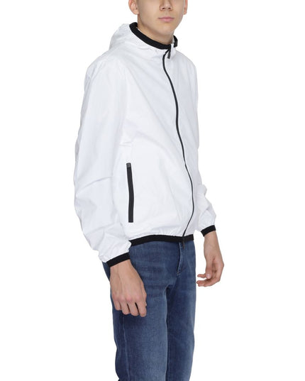 Suns White Polyester Shell Jacket
