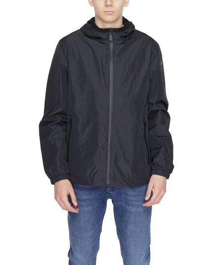 Suns Black Polyester Shell Jacket