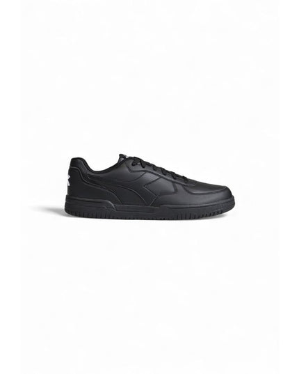 Diadora Black Artificial Leather Sneaker