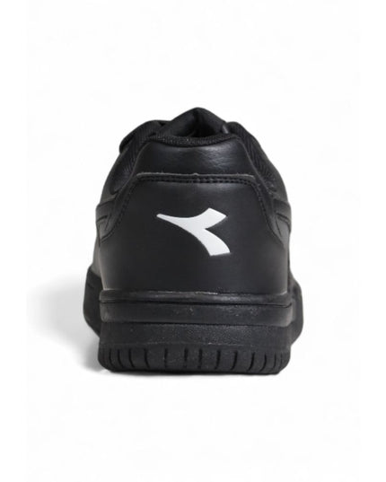 Diadora Black Artificial Leather Sneaker