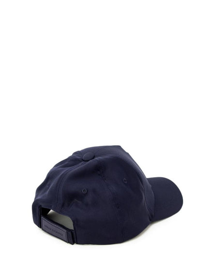 Armani Exchange Blue Polyester Cap (Baseball Hat)