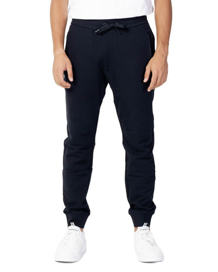 Armani Exchange Blue Cotton Joggers (Workout Pants)
