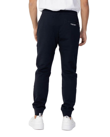 Armani Exchange Blue Cotton Joggers (Workout Pants)