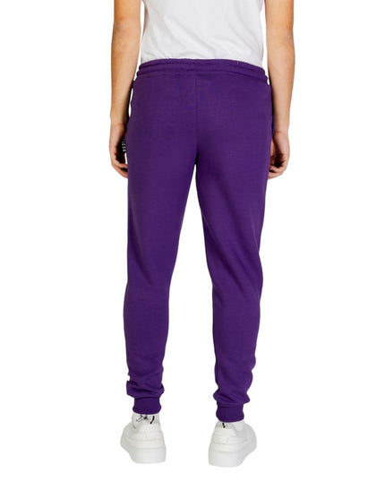 Icon Purple Cotton Joggers (Workout Pants)
