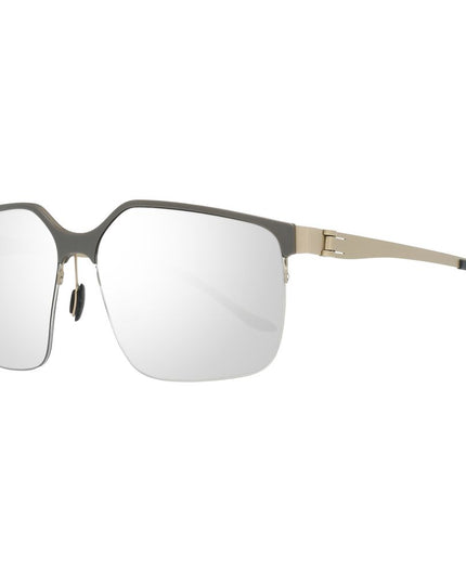 Mercedes Benz Gray Metal Sunglasses
