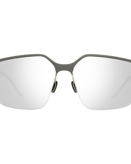 Mercedes Benz Gray Metal Sunglasses