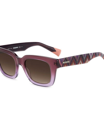 Missoni Purple Acetate Sunglasses