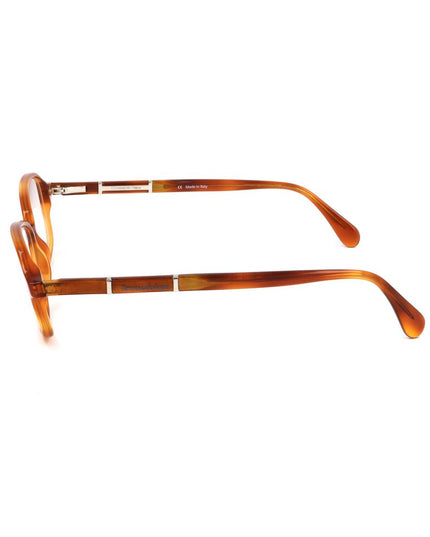 Ermenegildo Zegna Brown Plastic Glasses (Frames)