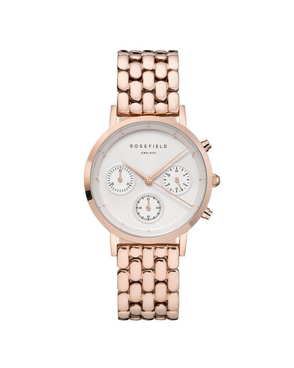 Rosefield Multicolor Stainless Steel Dress Watch