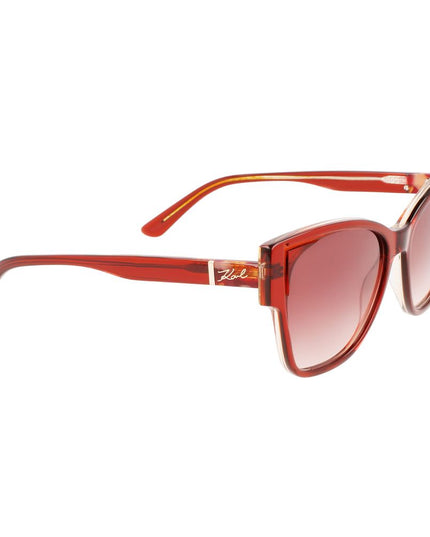 Karl Lagerfeld Orange Acetate Sunglasses