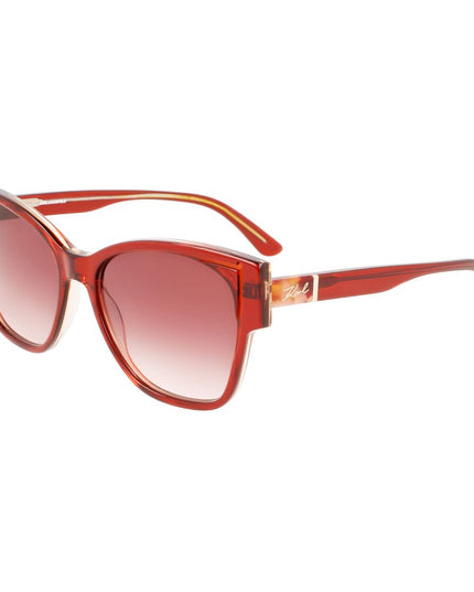 Karl Lagerfeld Orange Acetate Sunglasses