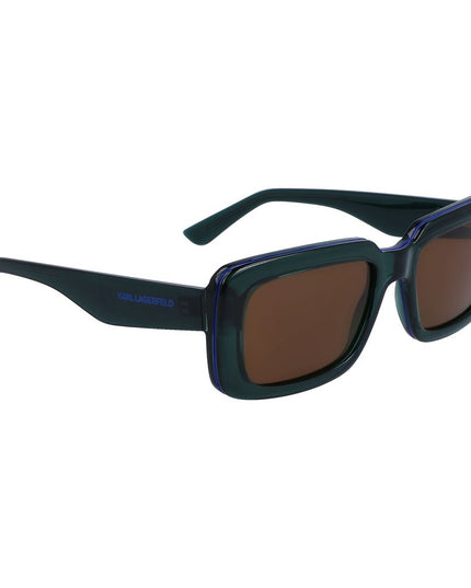 Karl Lagerfeld Green Injected Sunglasses