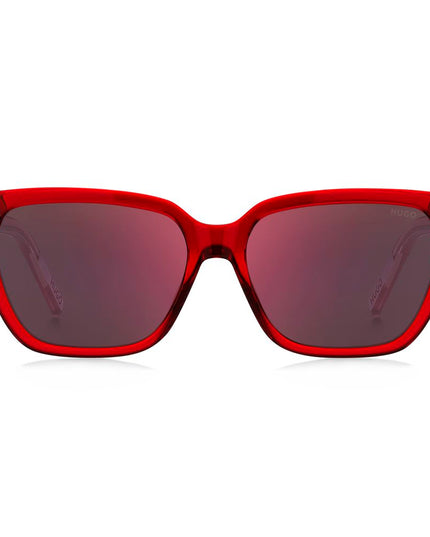 Hugo Boss Red Acetate Sunglasses