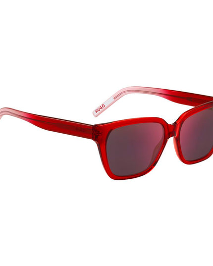 Hugo Boss Red Acetate Sunglasses