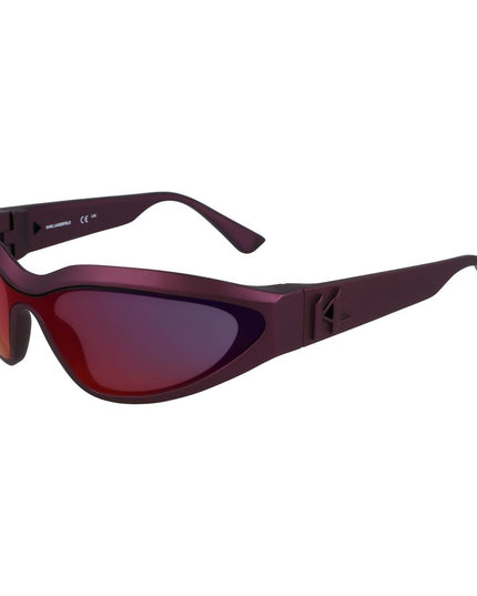 Karl Lagerfeld Red Injected Sunglasses