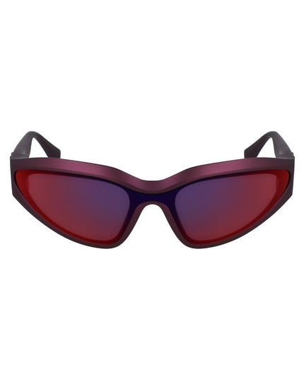 Karl Lagerfeld Red Injected Sunglasses