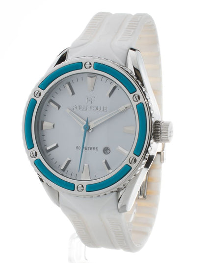 Folli Follie White Synthetic Sport Watch