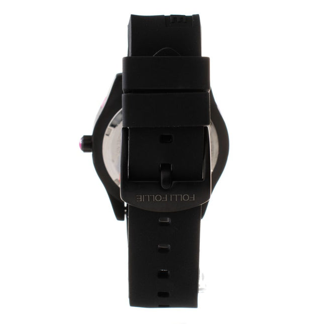 Folli Follie Black Synthetic Sport Watch