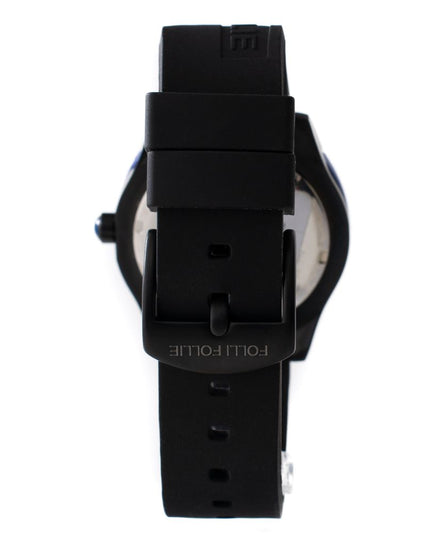 Folli Follie Black Synthetic Sport Watch