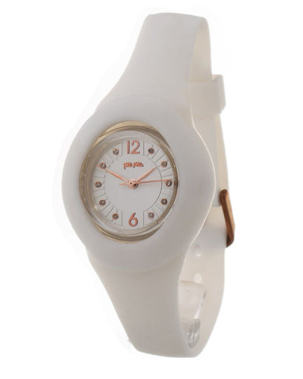 Folli Follie White Synthetic Bracelet Watch