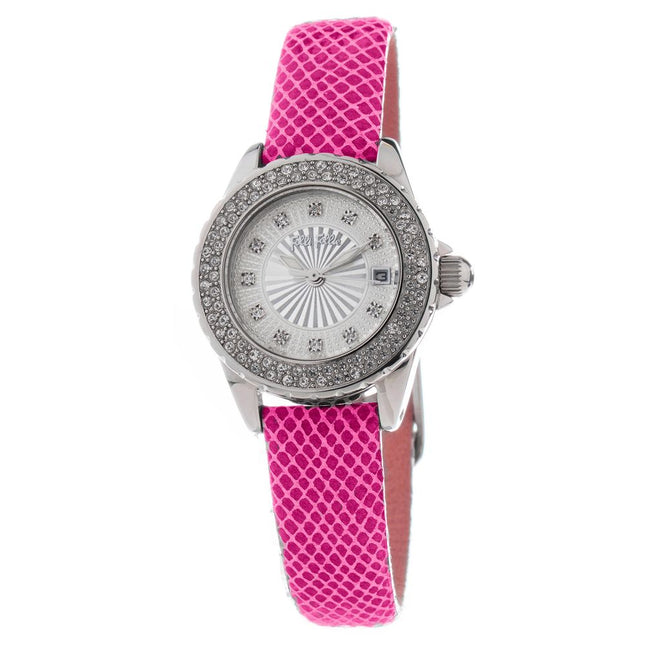 Folli Follie Multicolor Leather Dress Watch