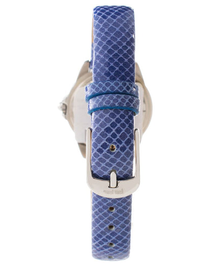 Folli Follie Blue Leather Dress Watch