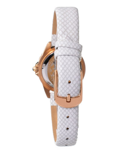 Folli Follie White Leather Dress Watch